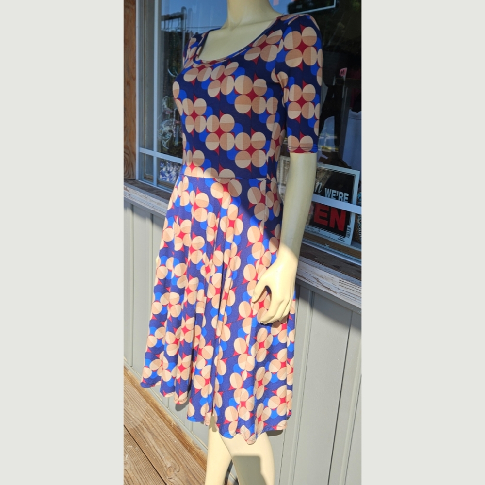Lularoe Dress, A-line, Multicolored, S, NWT ✔️